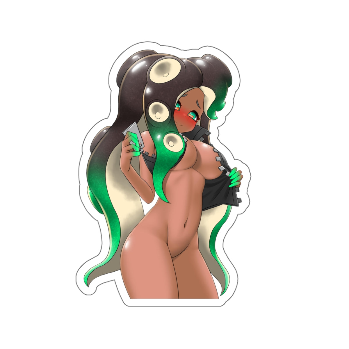 Splatoon Marina Sexy Body Waterproof Sticker - Ecchi Vinyl Decal