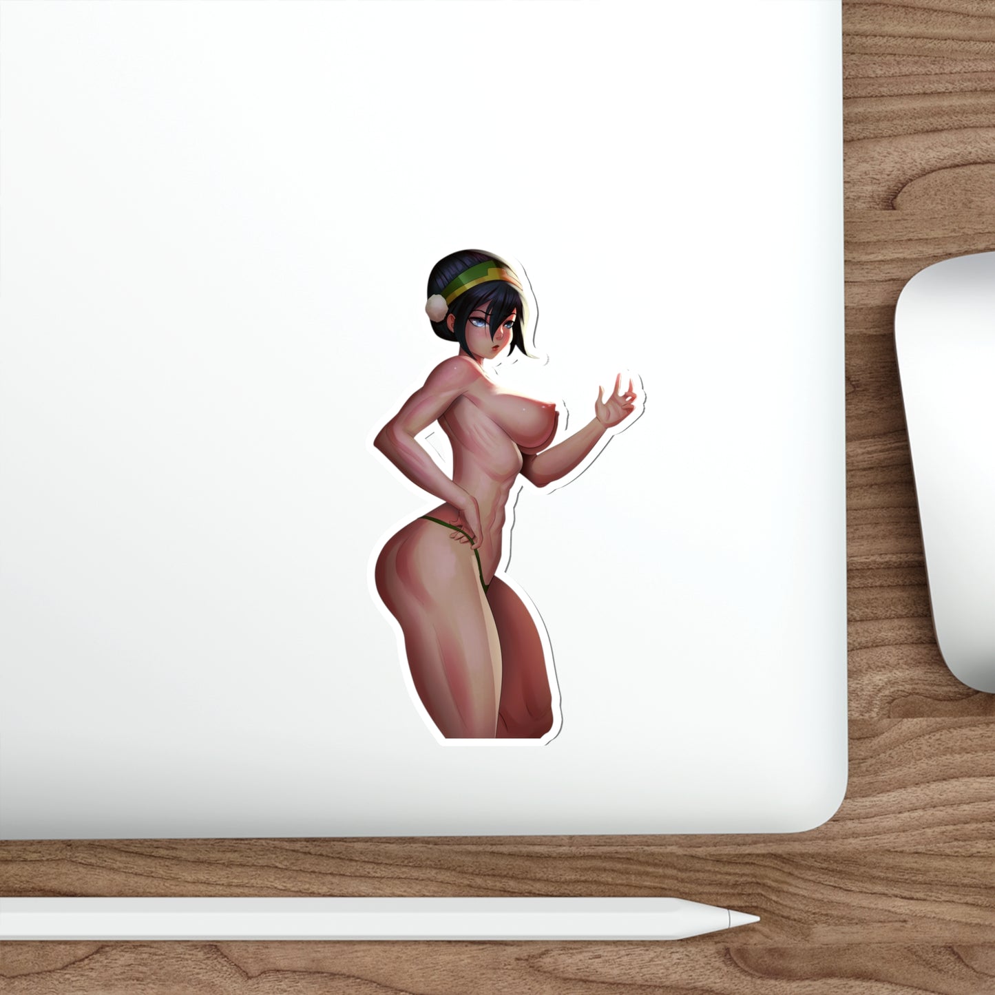 Nude Toph Waterproof Sticker - Ecchi Vinyl Decal