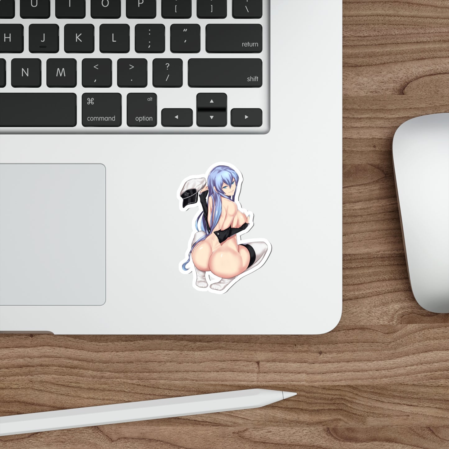 Akame Ga Kill Nude Esdeath Waterproof Sticker - Ecchi Vinyl Decal