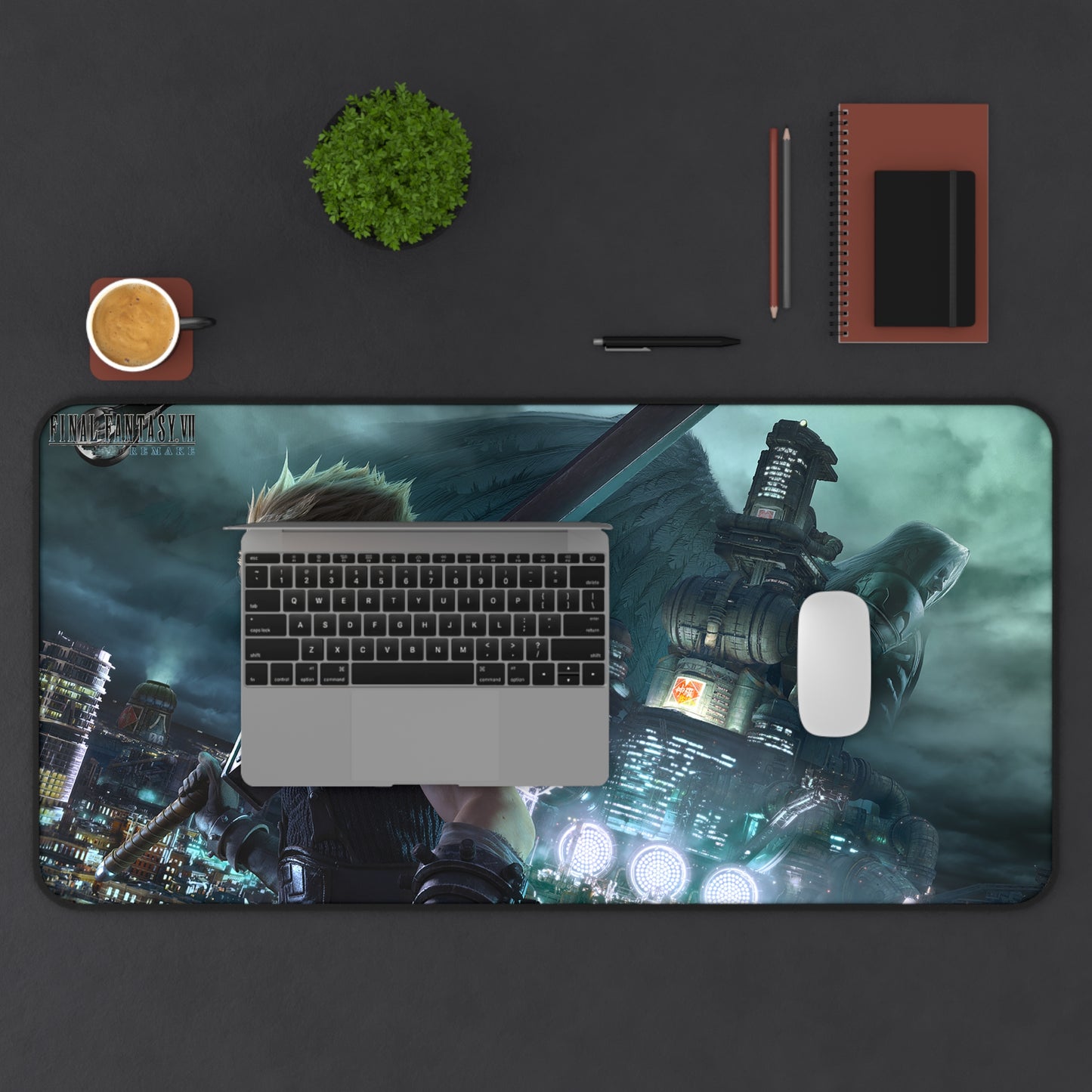 FF7 Remake Mousepad - RPG Final Fantasy 7 Gaming Desk Mat