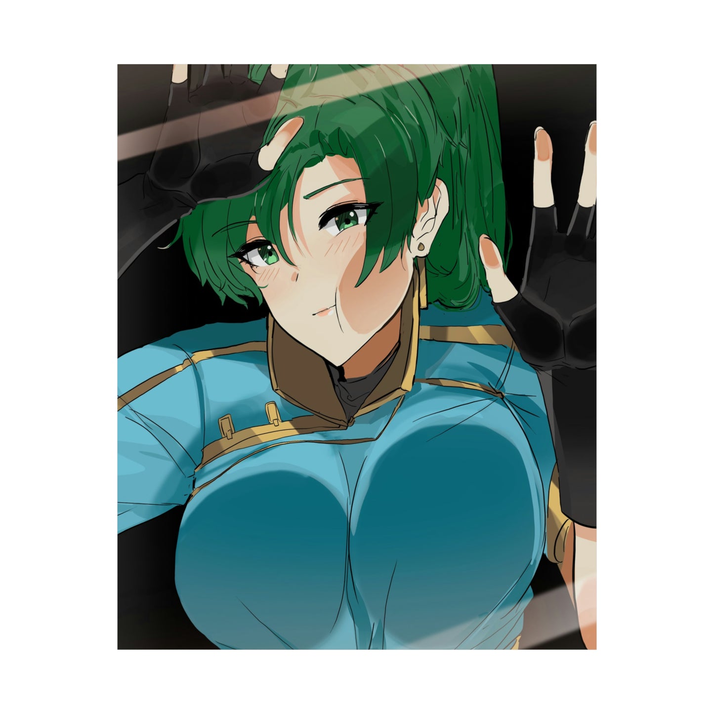 Lyn Fire Emblem Boobs Press Poster - Affiche verticale mate de qualité supérieure obscène - Art mural pour adultes