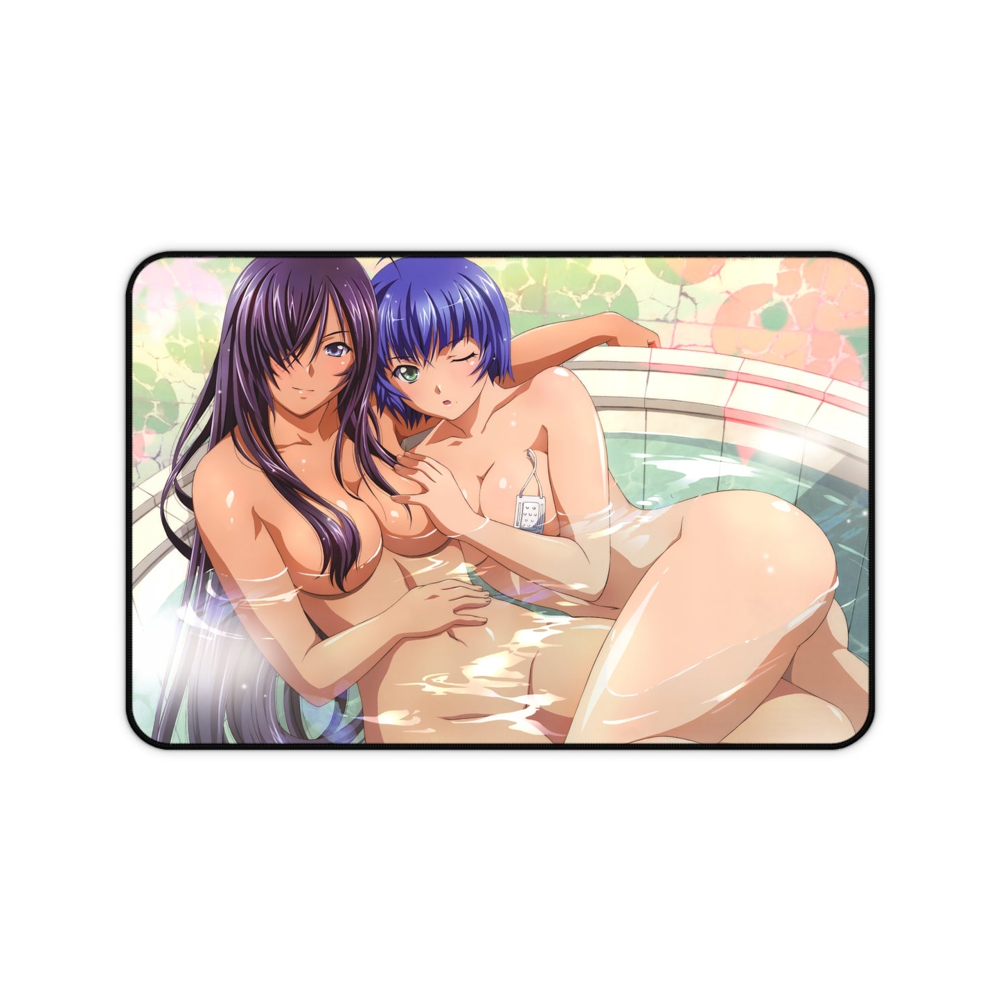 Ikkitousen Sexy Mousepad - Nude Kanu Unchou And Lu Meng Desk Mat - Ecchi Playmat