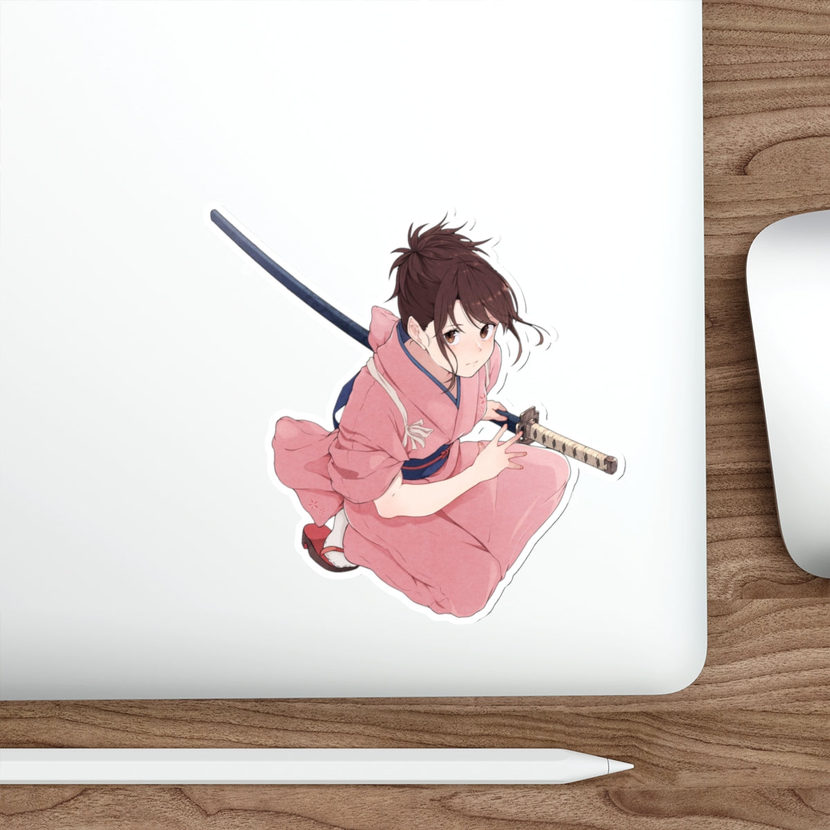 Autocollant imperméable Gintama Tae Shimura - Autocollant en vinyle de qualité supérieure Anime - Autocollant pour voiture Gin Tama