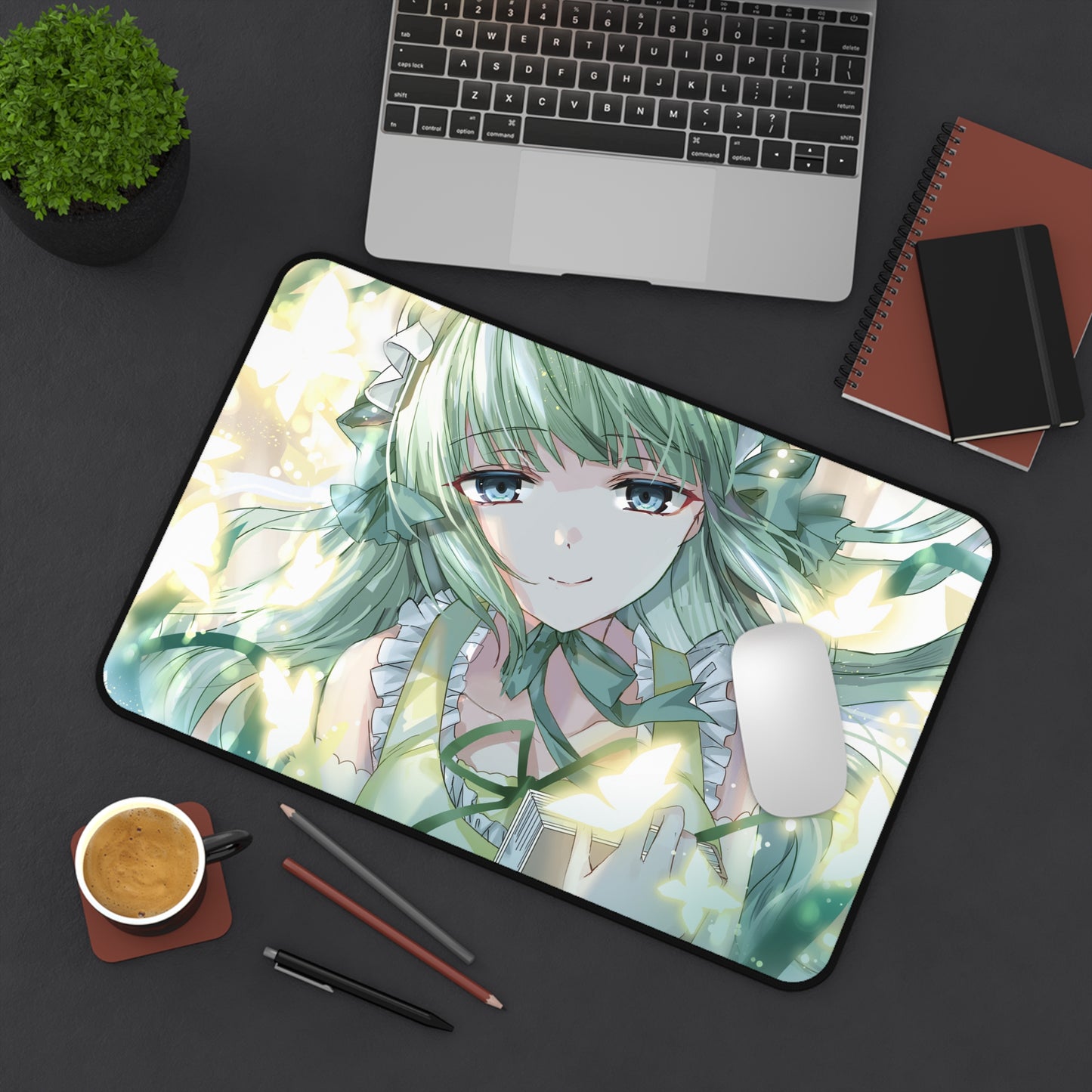 Umineko When They Cry Desk Mat - Clair Vaux Bernardus Gaming Mousepad - Non Slip Visual Novel Dojin Playmat - Umineko no Naku Koro ni