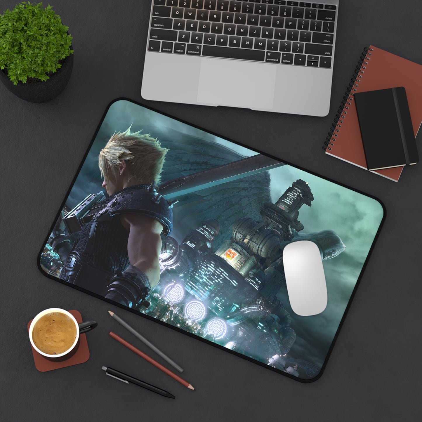 FF7 Remake Mousepad - RPG Final Fantasy 7 Gaming Desk Mat