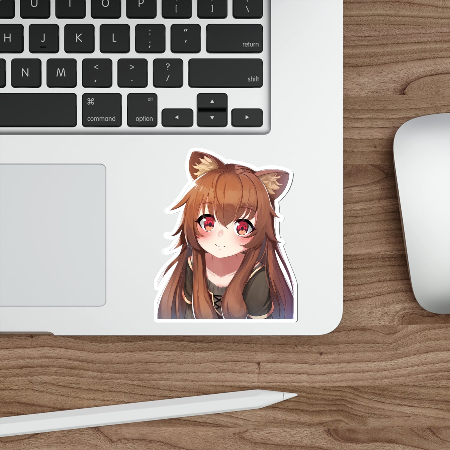 The Rising of the Shield Hero Waterproof Sticker - Child Raphtalia Anime Vinyl Decal - Car Bumper Sticker - Kawaii Chibi Laptop Sticker