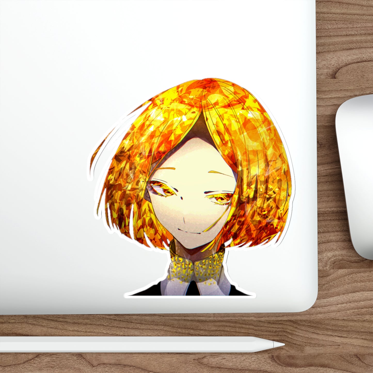 Land of the Lustrous Waterproof Sticker - Yellow Diamond Houseki no Kuni Anime Vinyl Decal