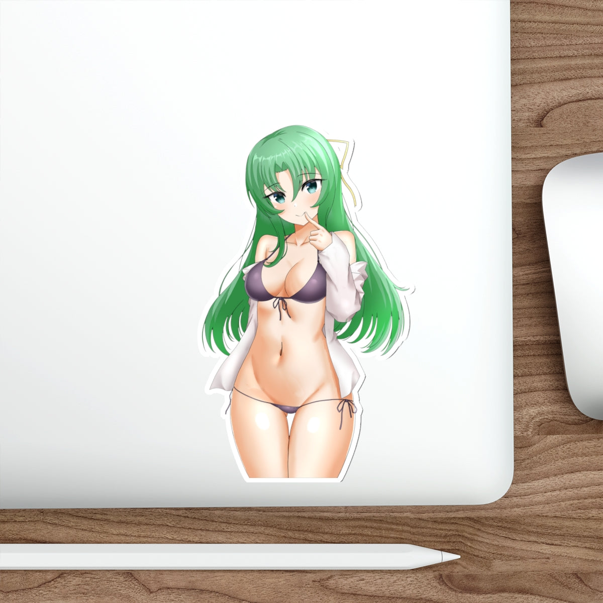 Higurashi When They Cry Waterproof Sticker - Shion Sonozaki Ecchi Bikini Anime Vinyl Decal