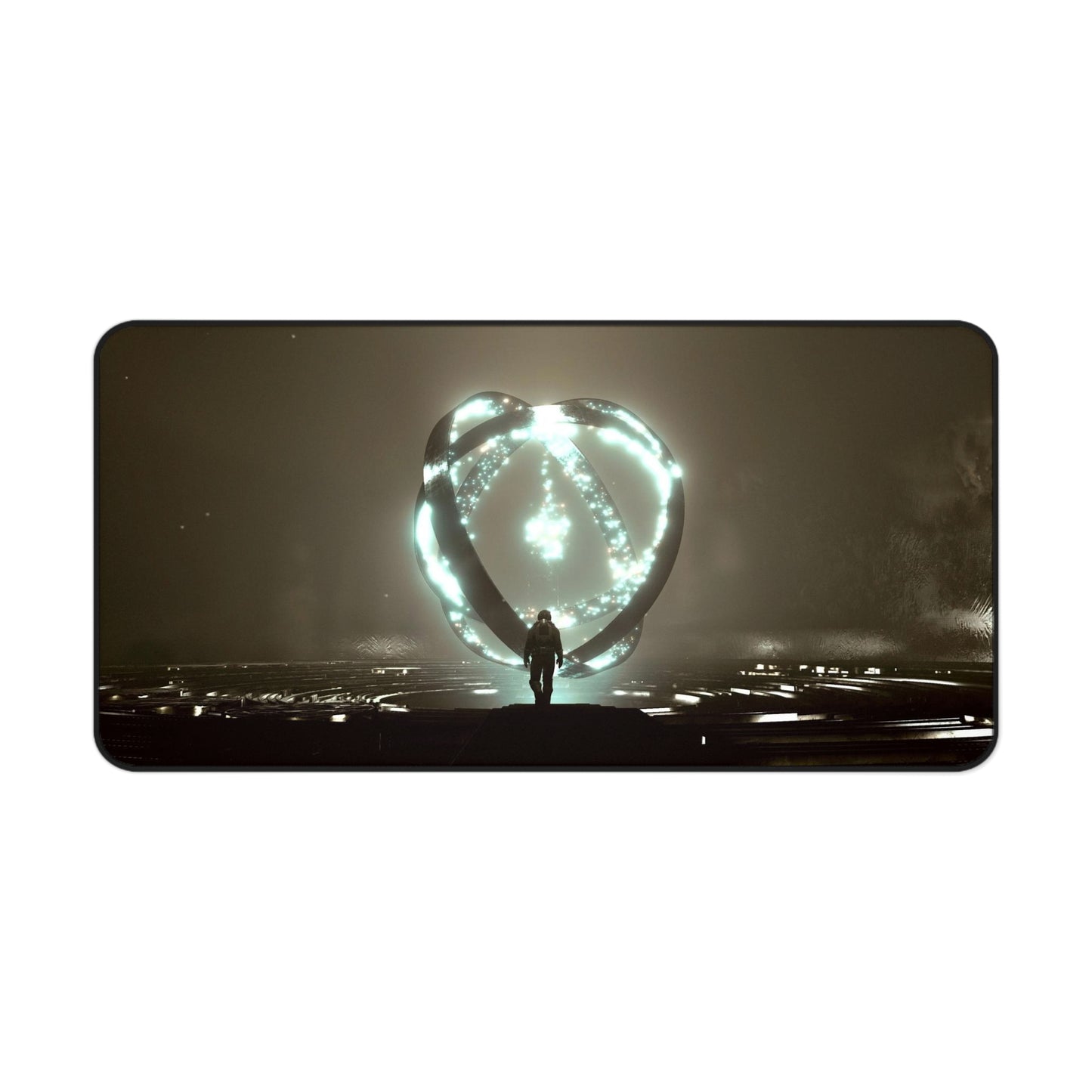 Starfield Temple Mousepad - XXL Gaming Desk Mat - Non Slip Gamer Playmat