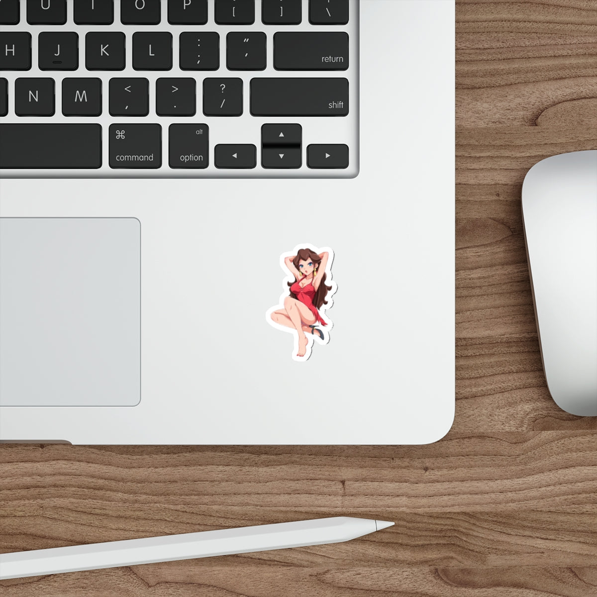 Sexy Pauline Super Mario Waifu Waterproof Sticker - Ecchi Vinyl Decal