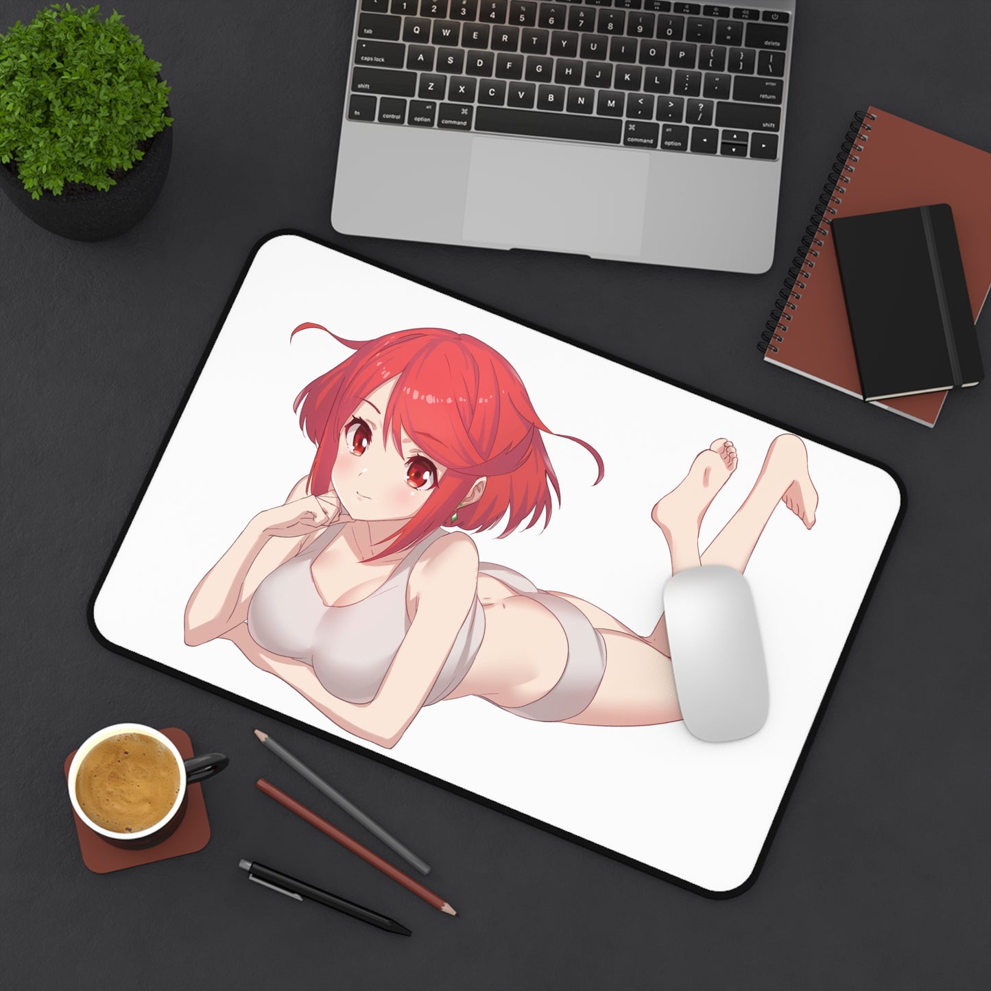 Pyra Homura Xenoblade Desk Mat - Non Slip Gaming Mousepad