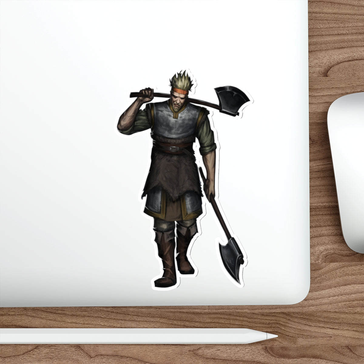 Vinland Saga Sticker - Thorkell Anime Vinyl Decal - Waterproof Car Decal - Laptop Sticker - Manga Decal