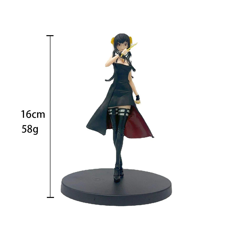 16CM SPY×FAMILY Anime Figure Kawai Anya Forger Yor Forger Action Figures Standing Figurine Collectible Model Doll Toys In Stock