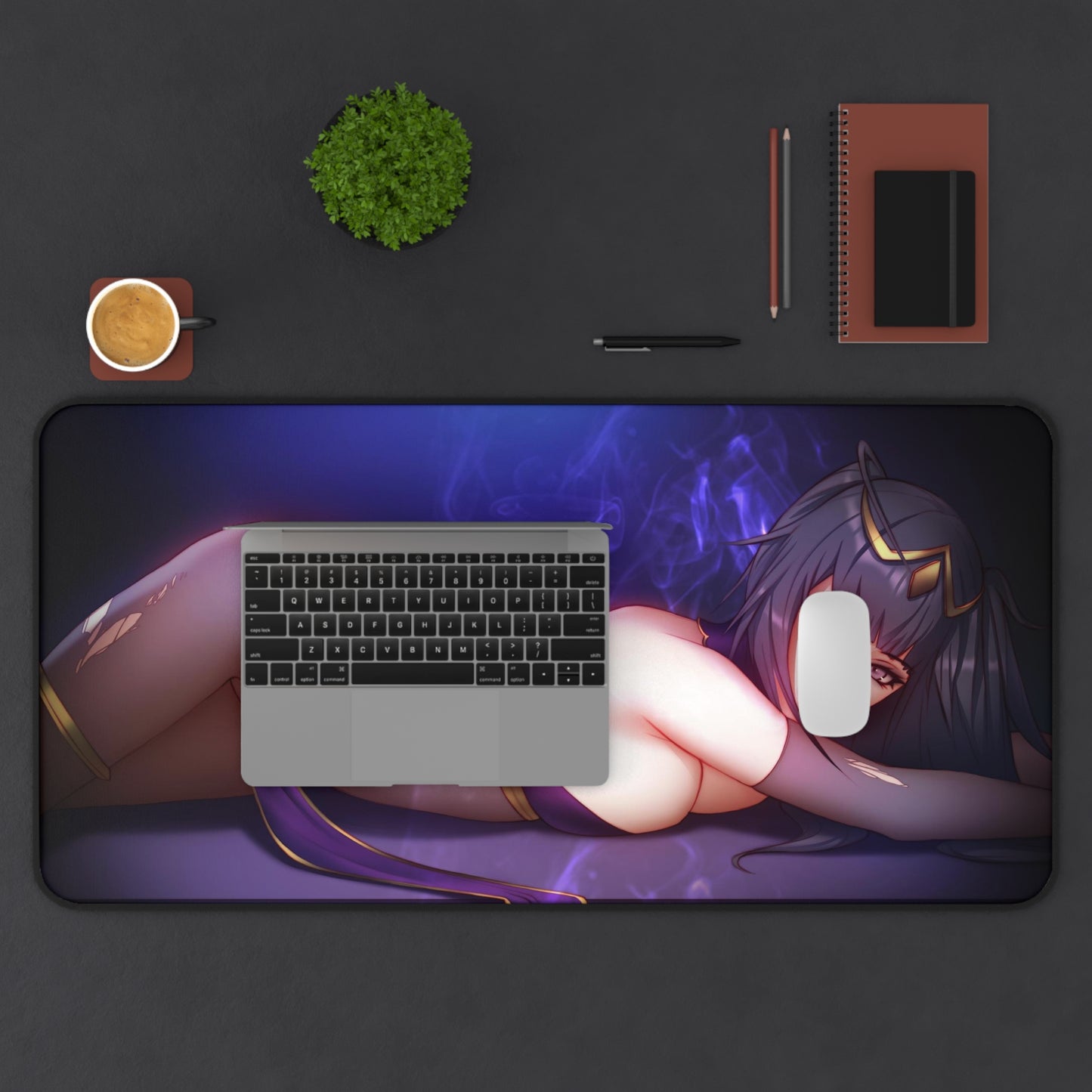 Fire Emblem Awakening Mousepad - Large Tharja Ecchi Desk Mat - Mouse Pad - MTG Playmat