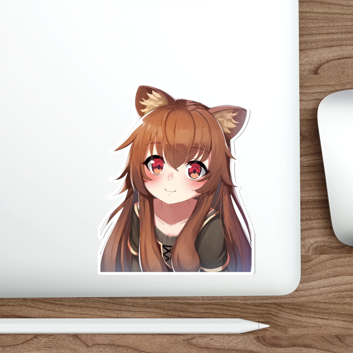 The Rising of the Shield Hero Waterproof Sticker - Child Raphtalia Anime Vinyl Decal - Car Bumper Sticker - Kawaii Chibi Laptop Sticker