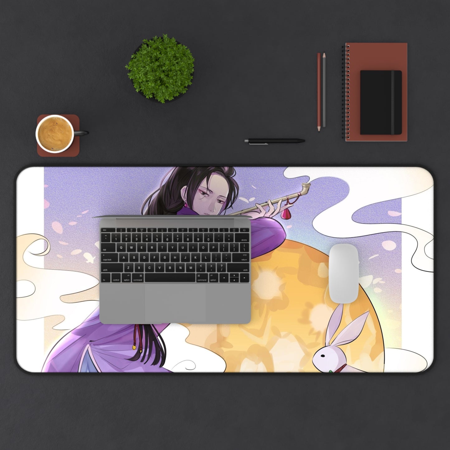 Banana Fish Yut Lung Desk Mat - XXL Anime Mousepad - Manga Desk Pad