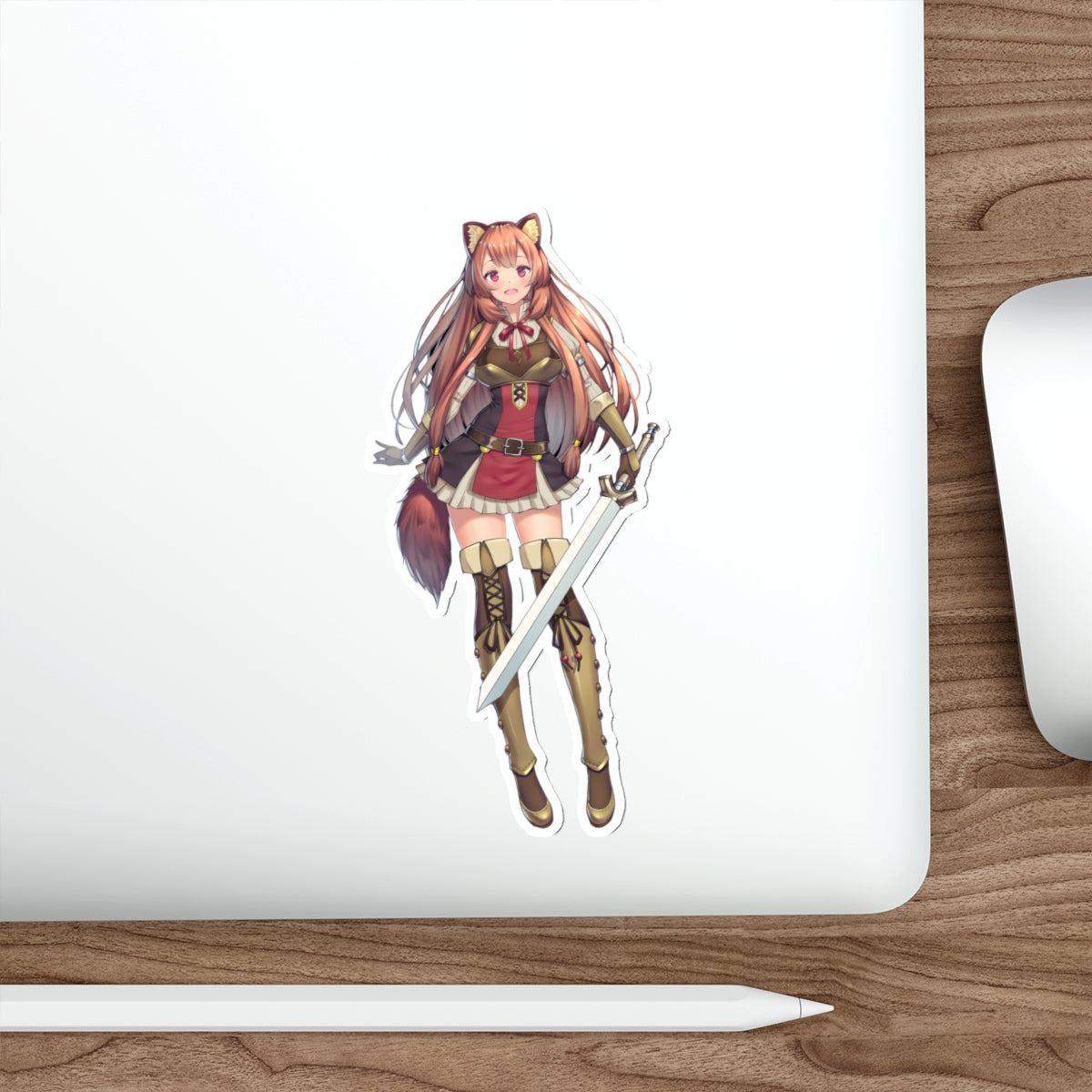 The Rising of the Shield Hero Waterproof Sticker - Raphtalia Anime Vinyl Decal - Car Bumper Sticker - Laptop Sticker