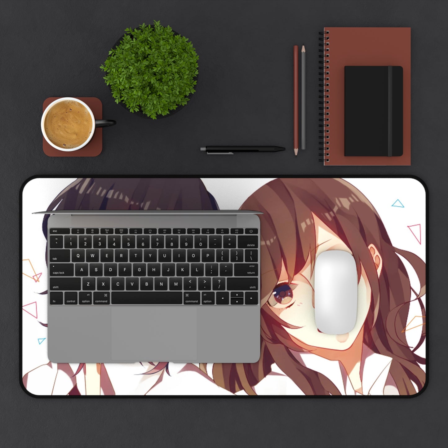 Horimiya Desk Mat - Izumi Miyamura and Kyouko Hori Anime Mousepad - XXL Non Slip Playmat