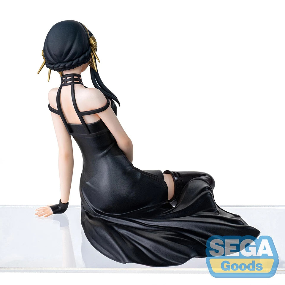 Original Genuine SEGA Spy Family 9cm Yor Briar Noodles Press Figure Action Figure PVC Collection Model Figurine Toys Gifts