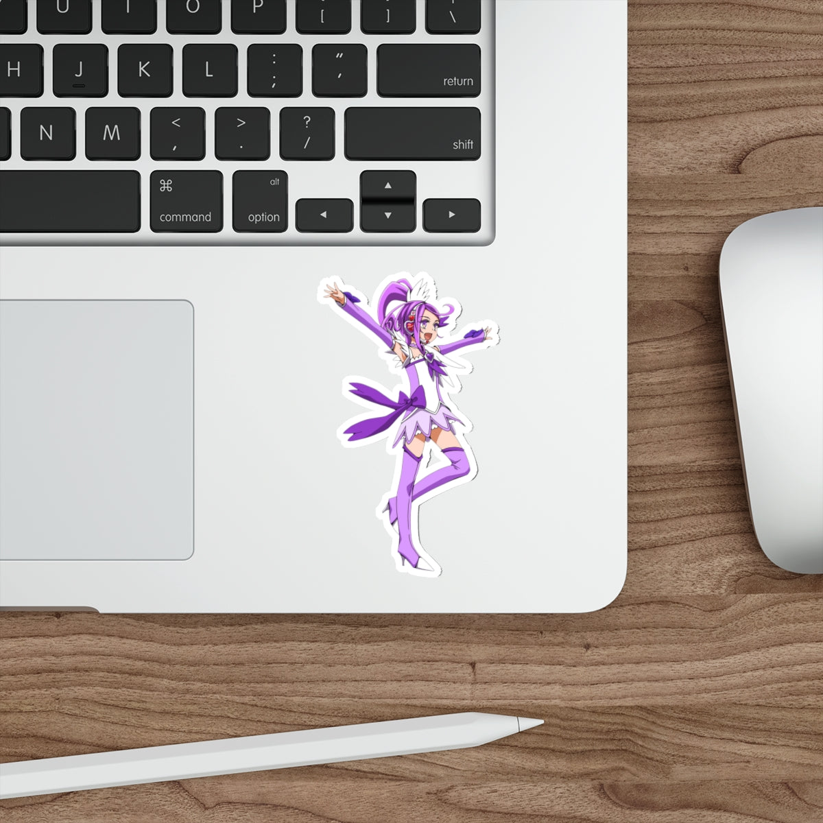 Pretty Cure Waterproof Sticker - Kenzaki Makoto Cure Sword Anime Vinyl Decal - Mackenzie Mack Precure Sticker