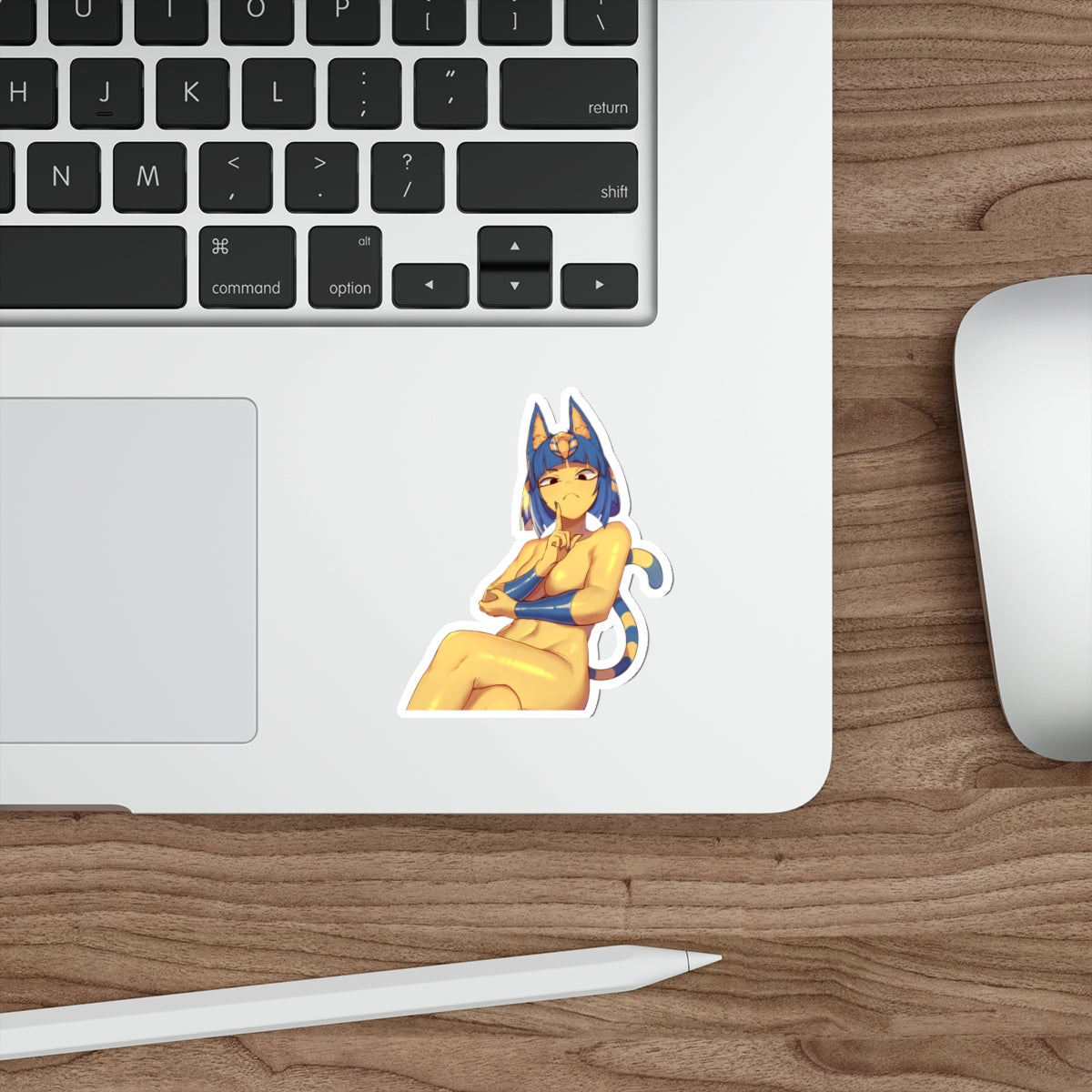 Sexy Nude Ankha Waterproof Decal - Animal Crossing Ecchi Vinyl Decal