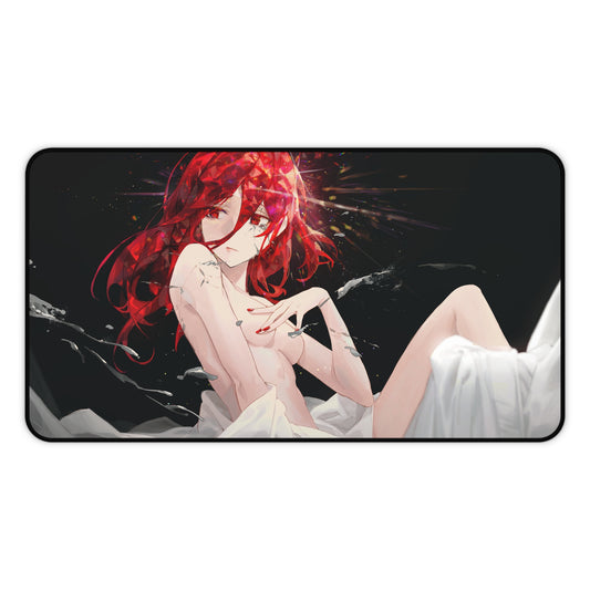 Land of the Lustrous Anime Desk Mat - Cinnabar Houseki no Kuni Ecchi Mousepad - Non Slip Playmat