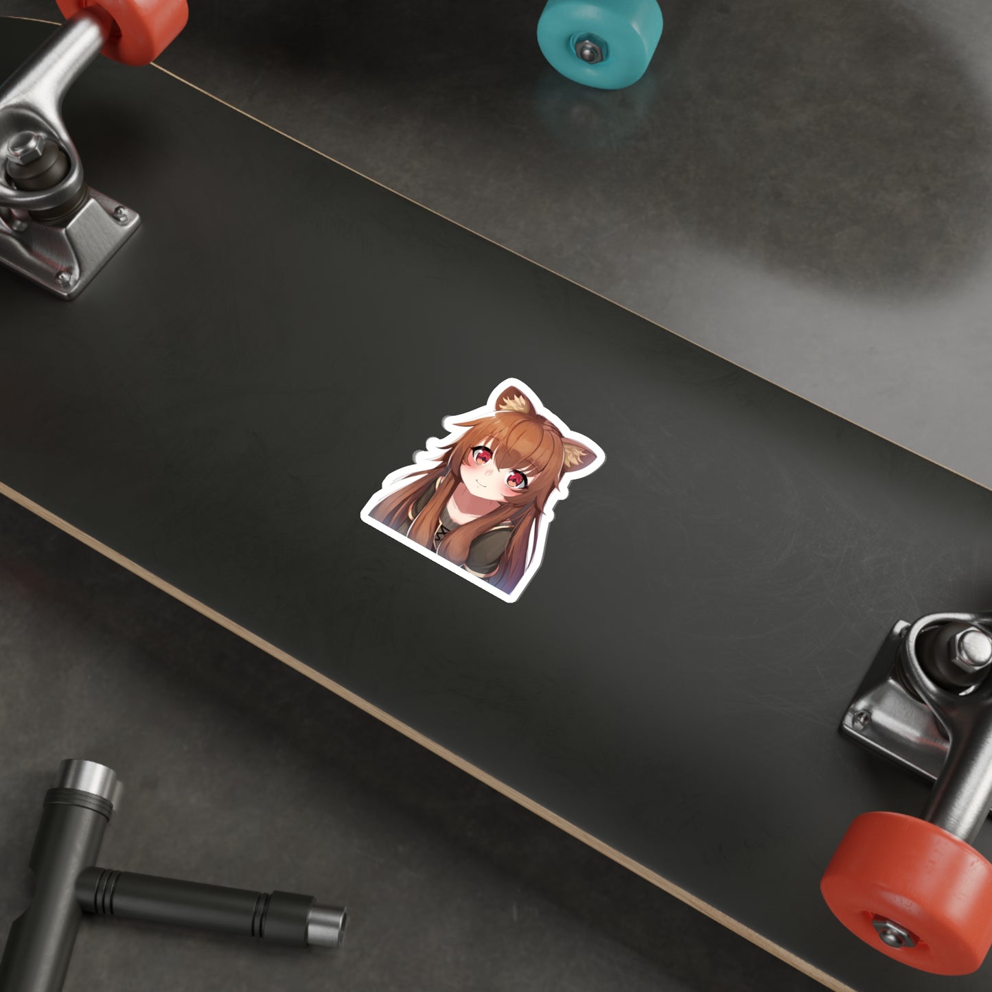 The Rising of the Shield Hero Waterproof Sticker - Child Raphtalia Anime Vinyl Decal - Car Bumper Sticker - Kawaii Chibi Laptop Sticker