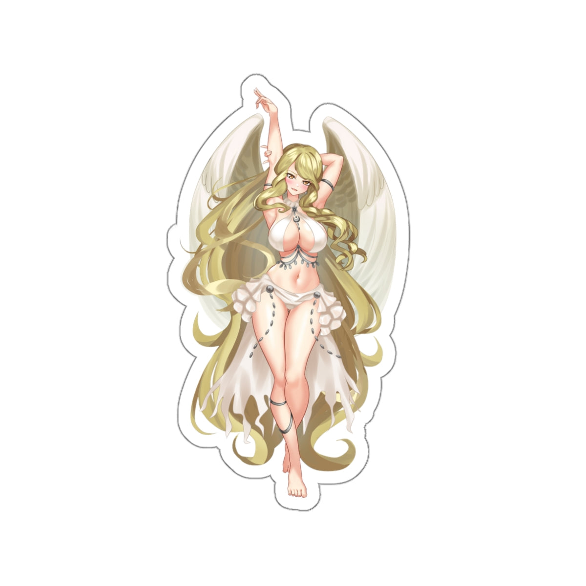 Sexy Angel Leanne Fire Emblem Waterproof Sticker - Ecchi Vinyl Decal