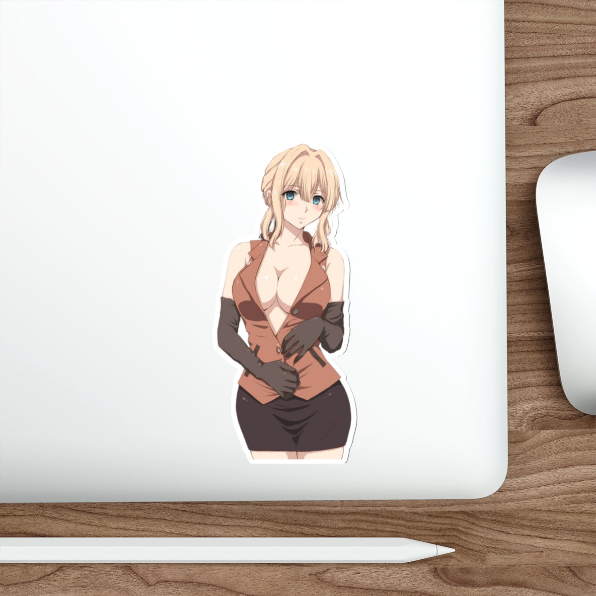 Autocollant Violet Evergarden - Autocollant en vinyle sexy Anime Waifu - Autocollant de voiture étanche - Autocollant pour ordinateur portable - Autocollant Manga