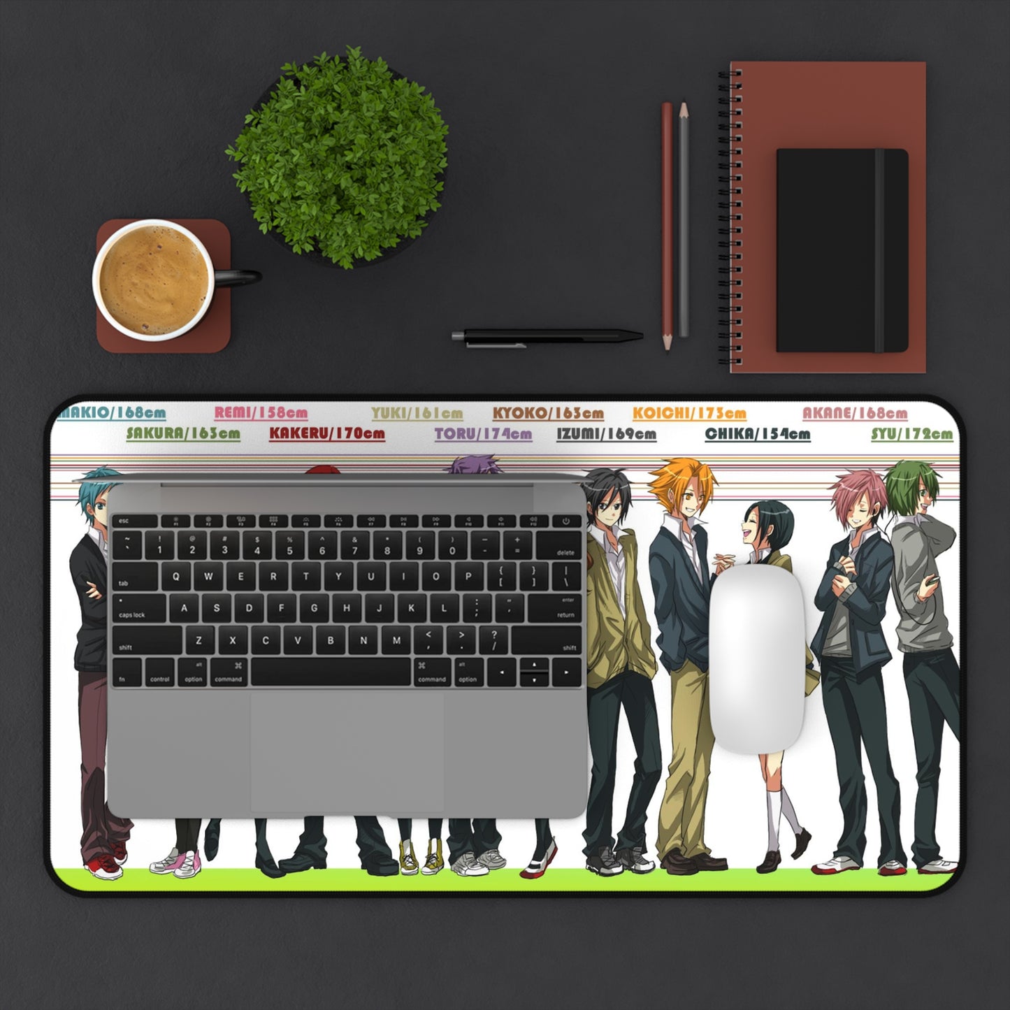 Horimiya Anime Desk Mat - All Star Characters Mousepad - XXL Non Slip Playmat