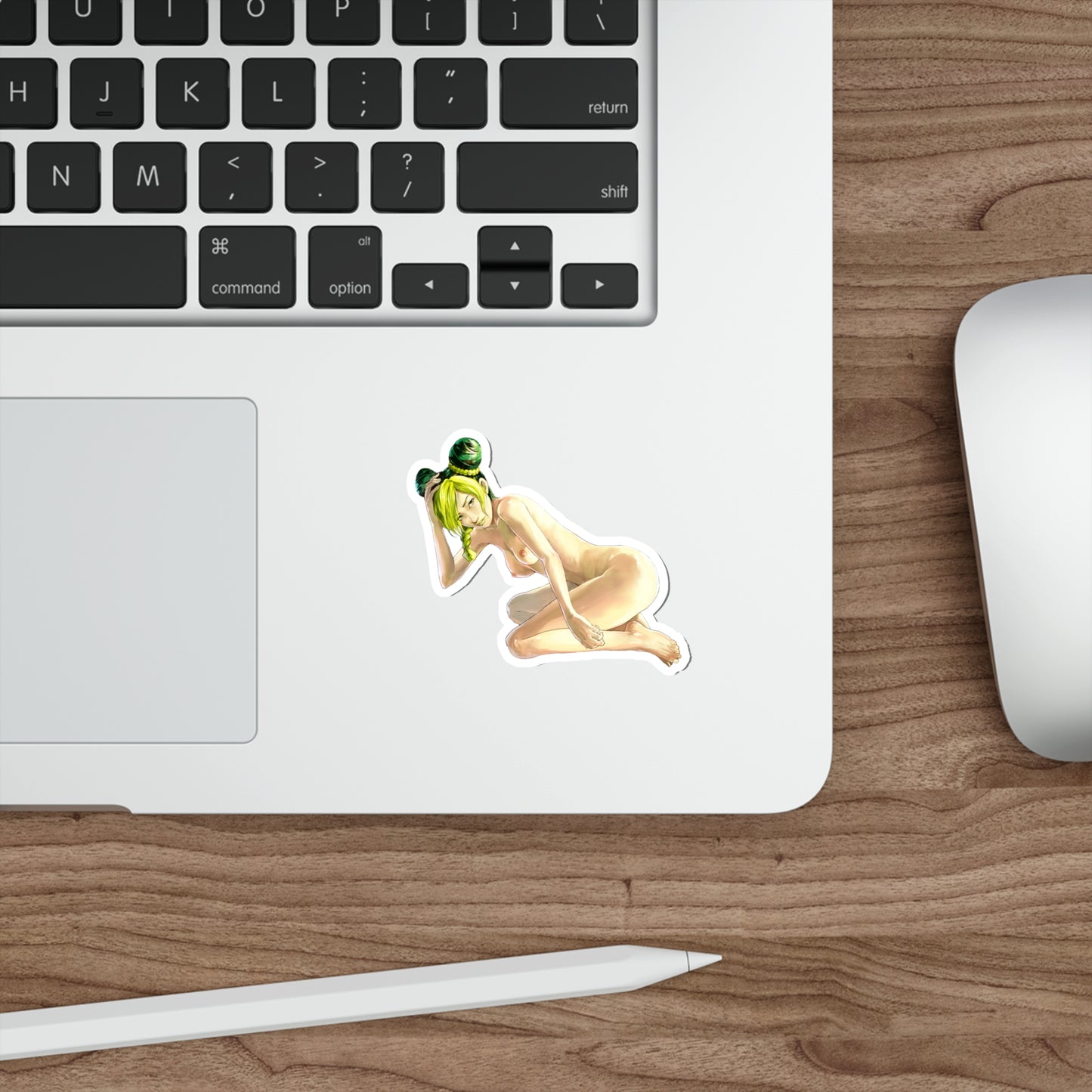 JoJo Nude Jolyne Cujo Waterproof Sticker - Ecchi Vinyl Decal