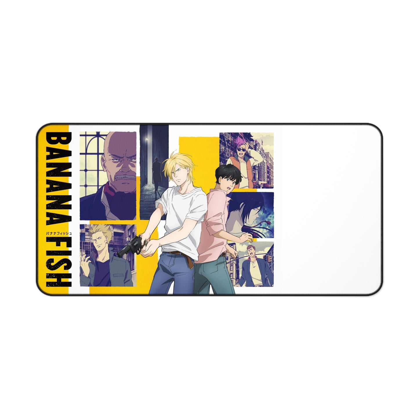 Banana Fish Desk Mat - XXL Anime Mousepad - Manga Desk Pad