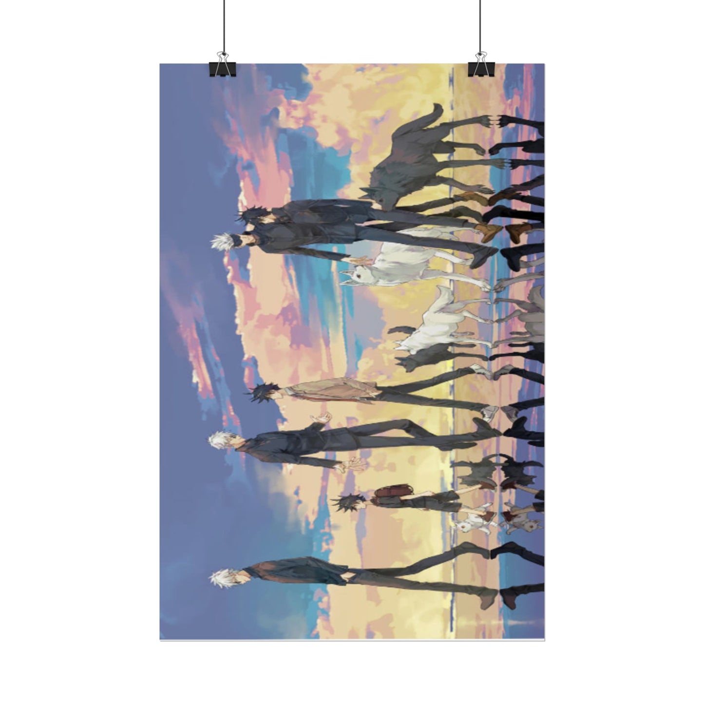 Anime-Inspired Rolled Posters for Wall Art, Unique Home Decor, Gift for Fans, Perfect for Dorms, Collectible Posters