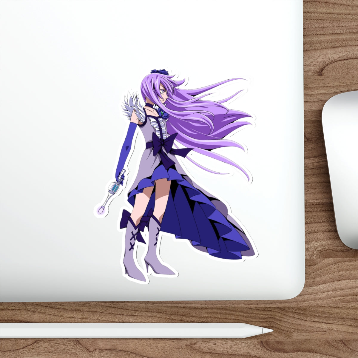 Heartcatch Pretty Cure Waterproof Sticker - Tsukikage Yuri Cure Moonlight Anime Vinyl Decal - Precure Sticker