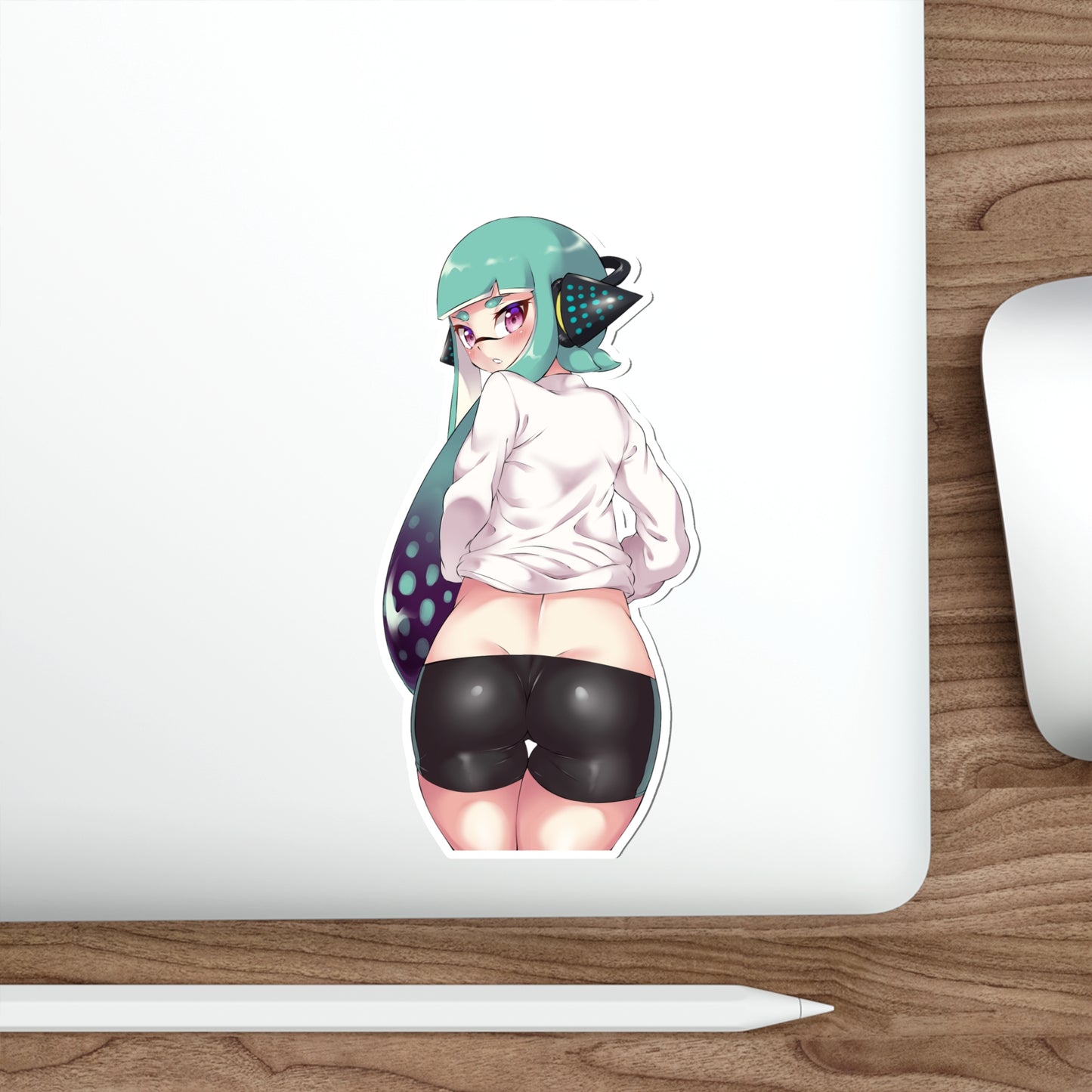 Splatoon Inkling Cute Butt Waterproof Sticker - Ecchi Vinyl Decal