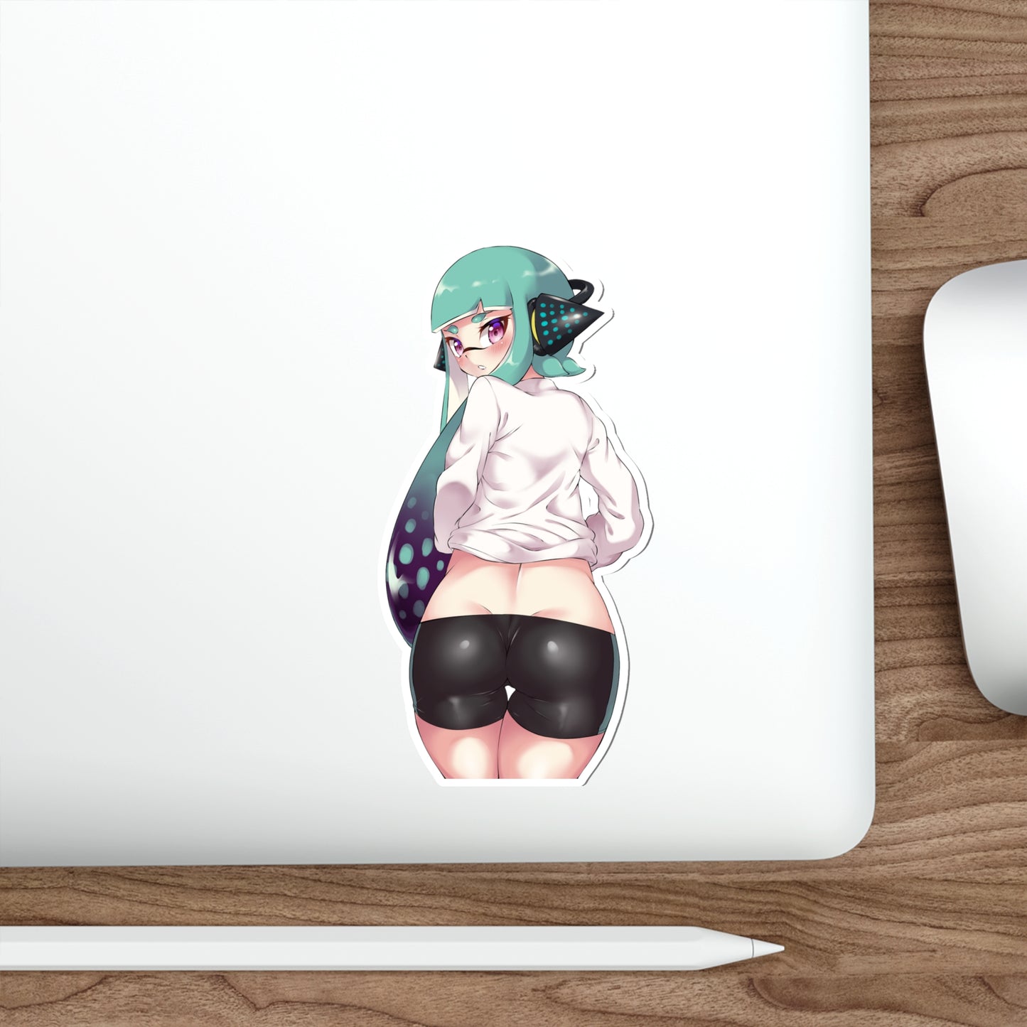 Splatoon Inkling Cute Butt Waterproof Sticker - Ecchi Vinyl Decal