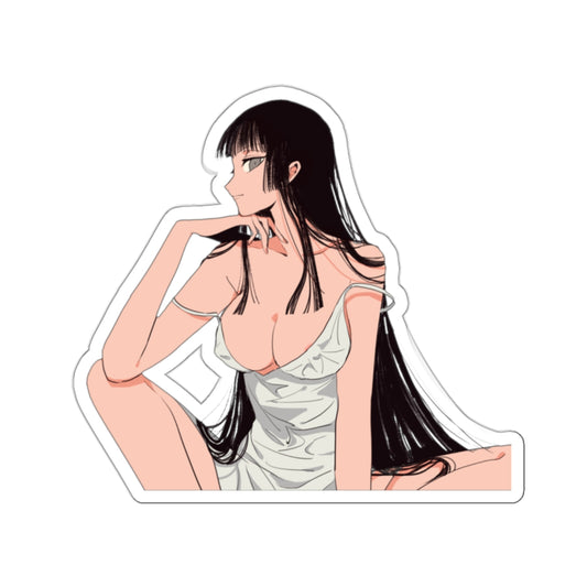 Autocollant étanche xxxHolic - Autocollant en vinyle Anime Ecchi Yuuko Ichihara - Autocollant pour voiture à pince - Autocollant pour ordinateur portable - Autocollant Manga