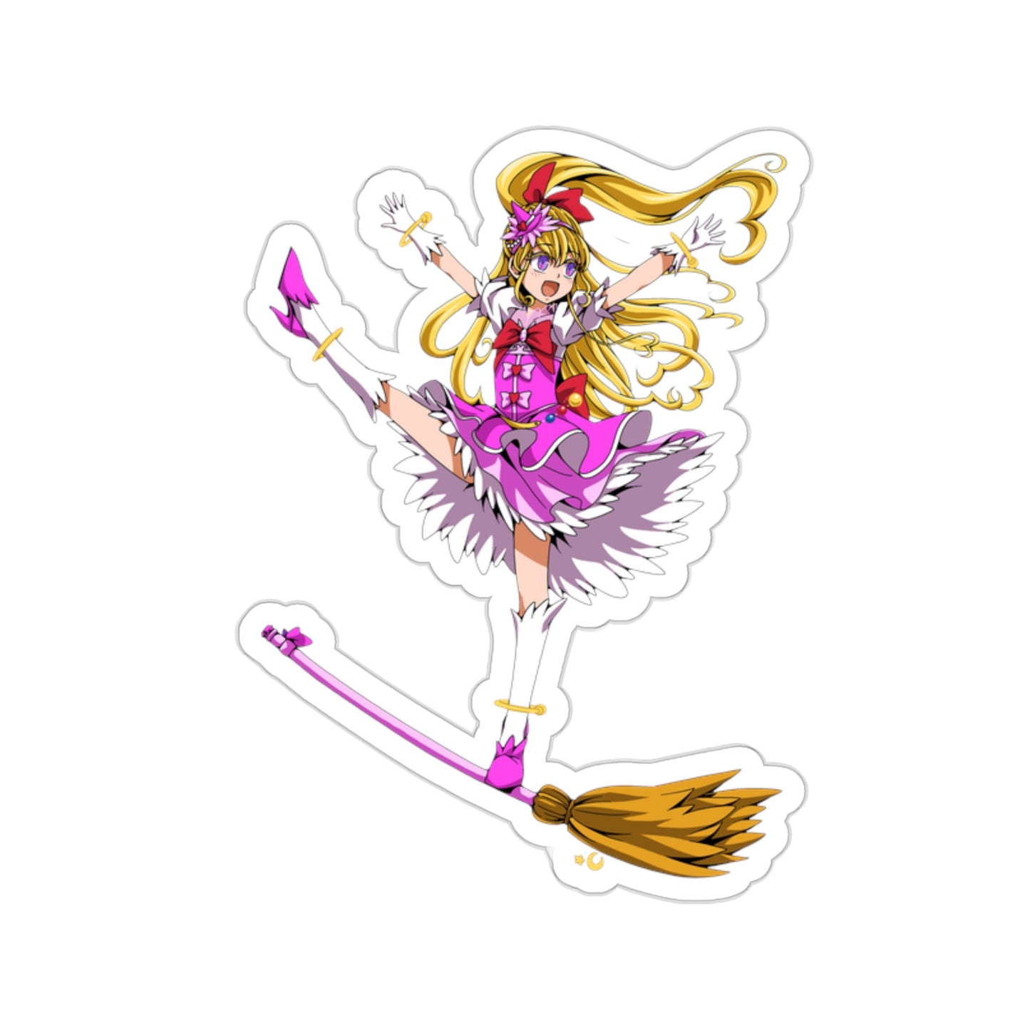 Pretty Cure Waterproof Sticker - Asahina Mirai Cure Miracle Anime Vinyl Decal - Precure Sticker