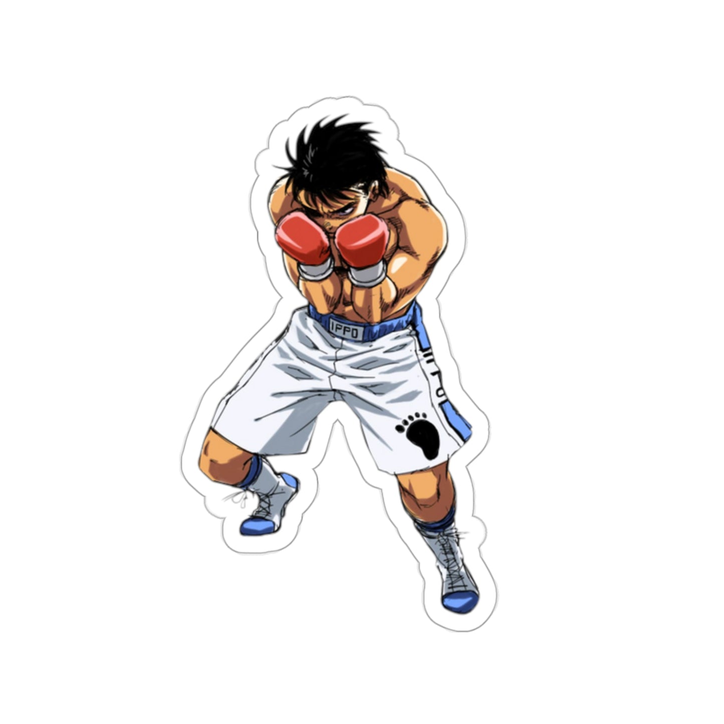 Hajime No Ippo Anime Waterproof Sticker - Ippo Makunouchi Manga Vinyl Car Decal