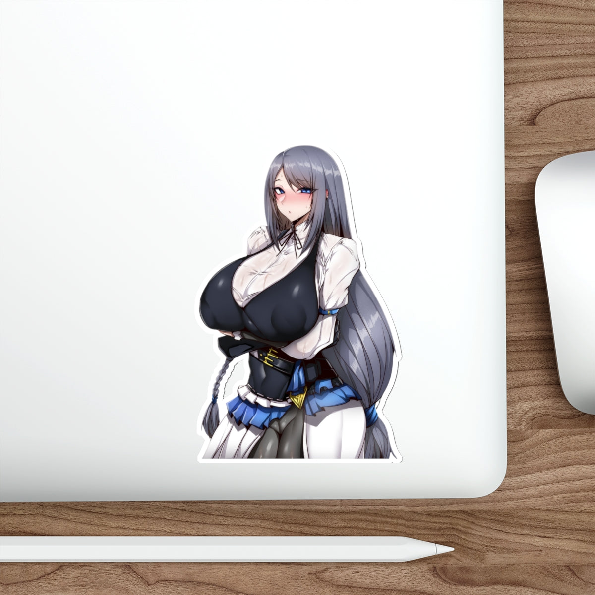 Thick Jill Warrick Waifu Final Fantasy 16 Waterproof Sticker - Ecchi Boobs Premium FF XVI Gaming Vinyl Car Decal