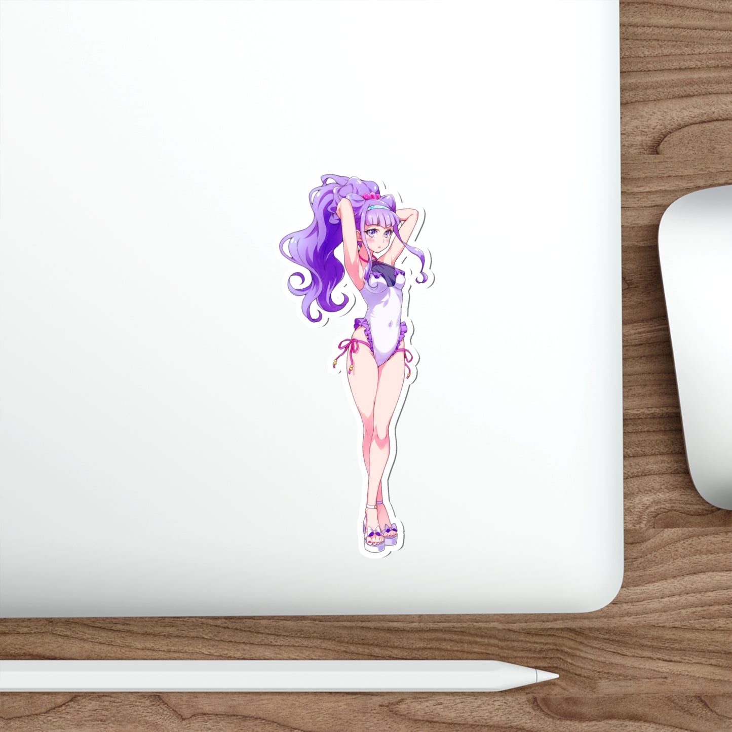 HUGtto Pretty Cure Waterproof Sticker - Ruru Cure Amour Anime Vinyl Decal - Precure Sticker