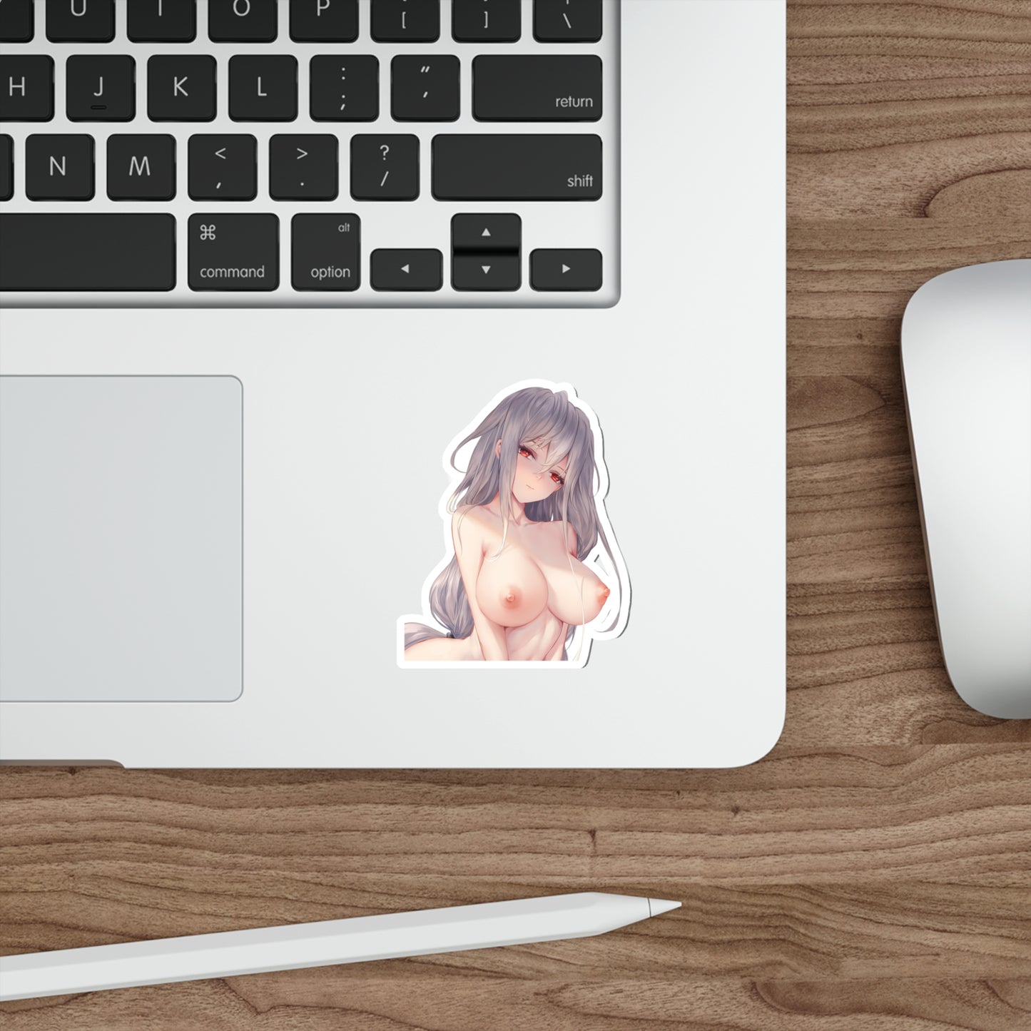 Arknights Skadi Nude Boobs Ecchi Vinyl Decal Waterproof Sticker - Ecchi Vinyl Decal