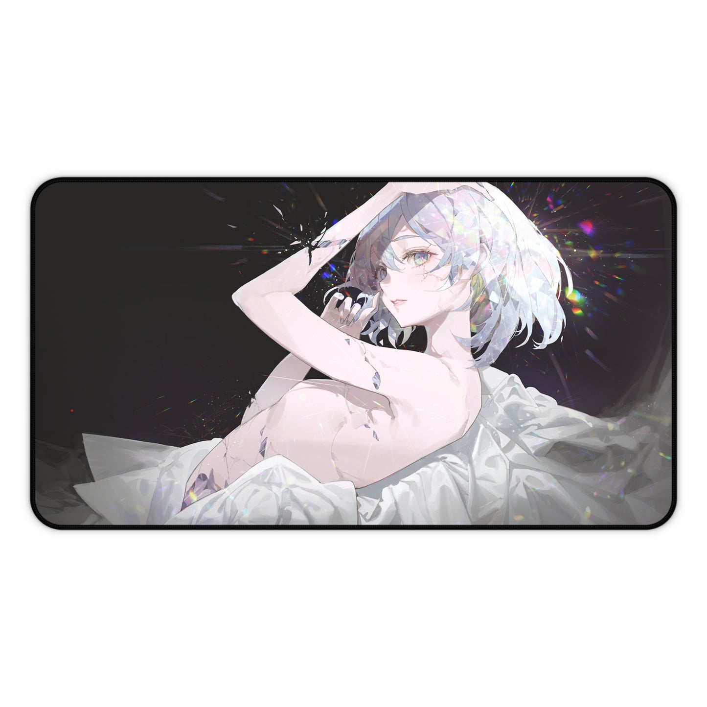 Land of the Lustrous Anime Desk Mat - Diamond Houseki no Kuni Ecchi Mousepad - Non Slip Playmat