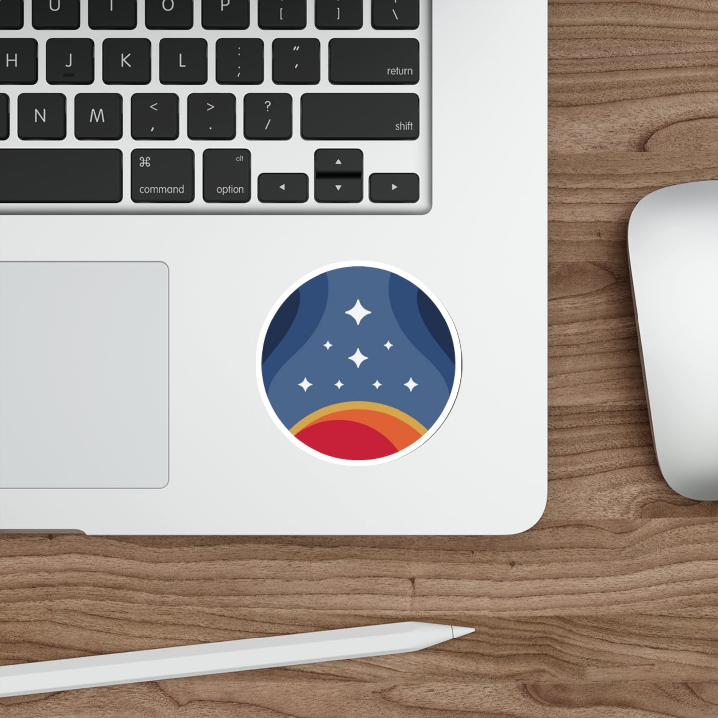 Starfield Waterproof Sticker - Constellation Logo Gaming Vinyl Decal - Water Bottle Sticker - Laptop Sticker - Sci Fi Slap Decal