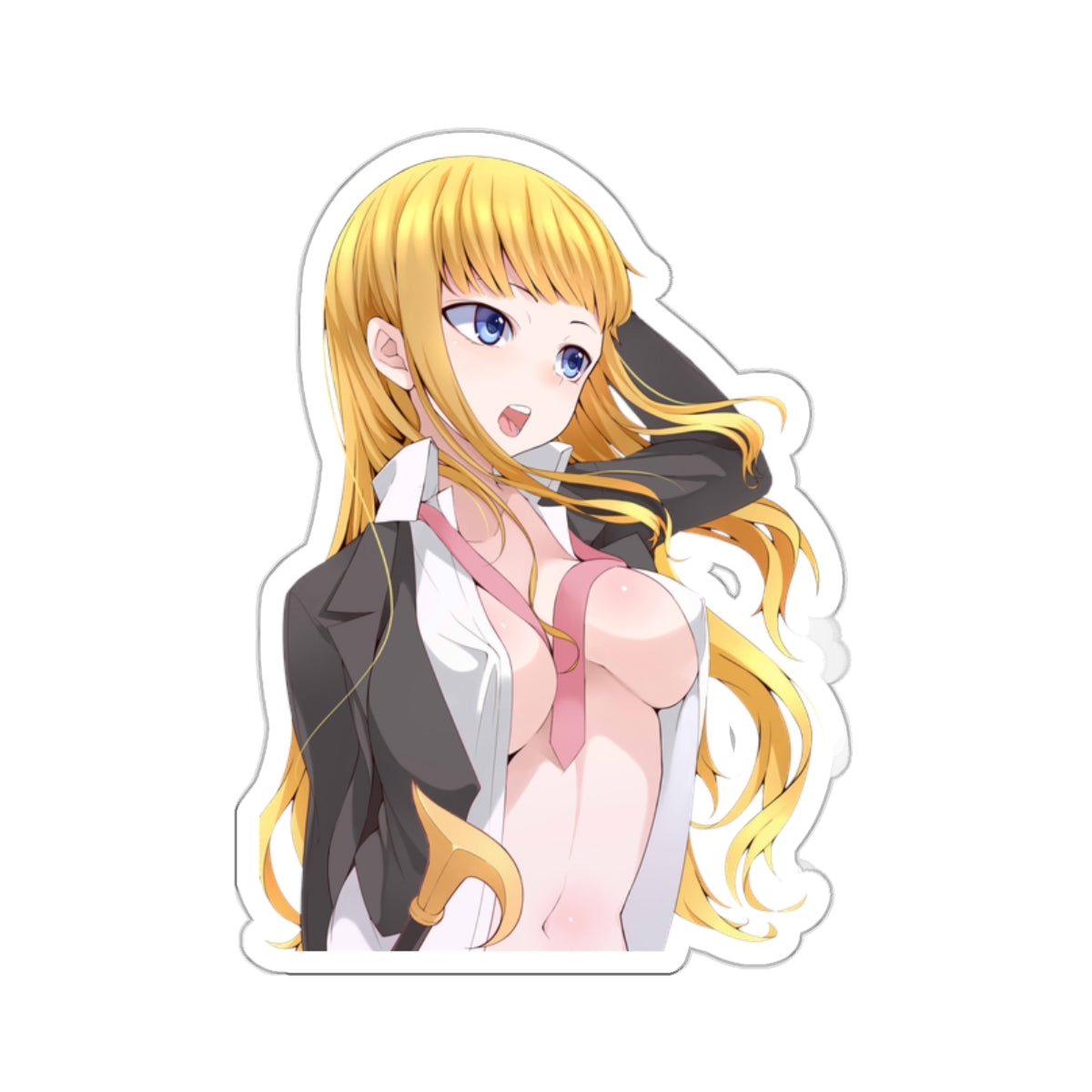 Umineko When They Cry Waterproof Sticker - Ecchi Beatrice Vinyl Decal - Sexy Visual Novel Dojin - Umineko no Naku Koro ni - Anime Car Decal