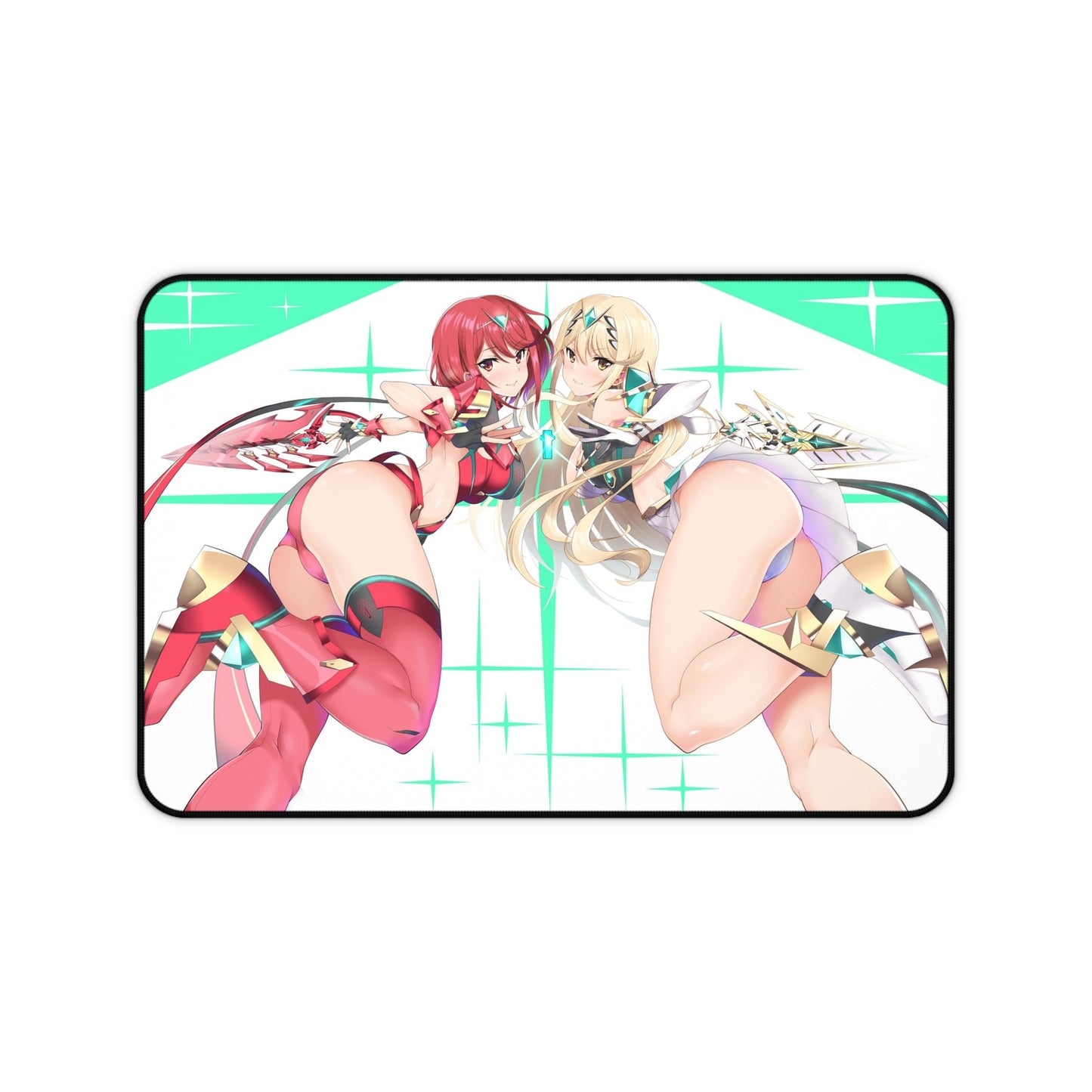 Xenoblade Waifus Mousepad - Large Desk Mat - Ecchi Mouse Pad