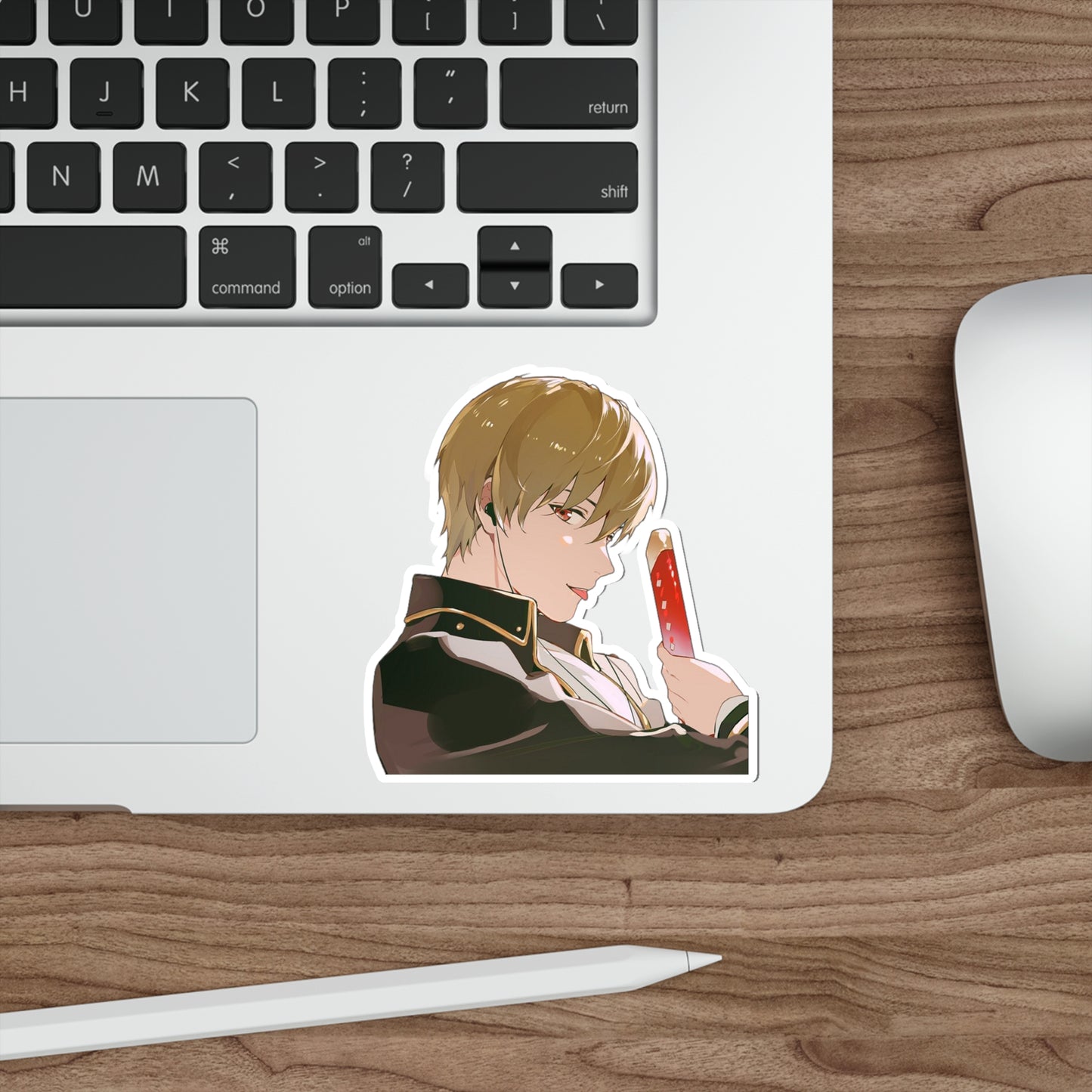 Gintama Okita Sougo Waterproof Sticker - Anime Premium Vinyl Decal - Gin Tama Car Decal