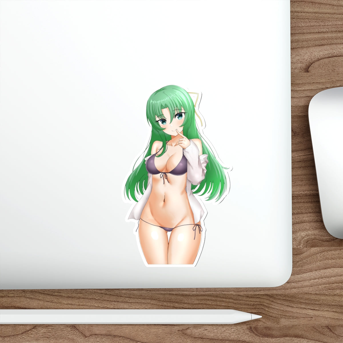 Higurashi When They Cry Waterproof Sticker - Shion Sonozaki Ecchi Bikini Anime Vinyl Decal