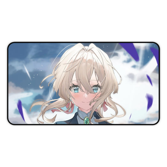 Violet Evergarden Desk Mat - Visual Novel Anime Mousepad - XXL Gaming Mousepad - Non Slip Manga Playmat