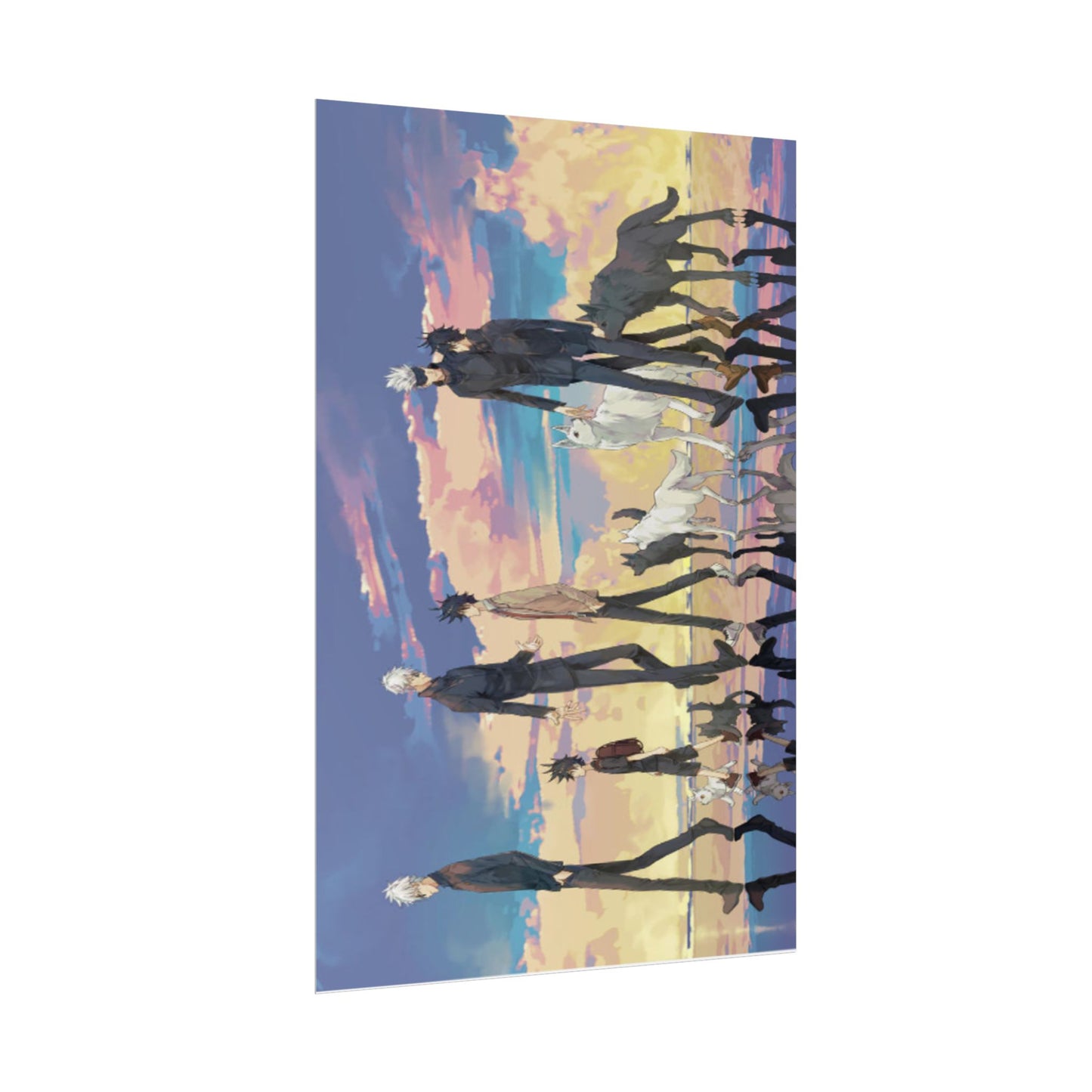 Anime-Inspired Rolled Posters for Wall Art, Unique Home Decor, Gift for Fans, Perfect for Dorms, Collectible Posters